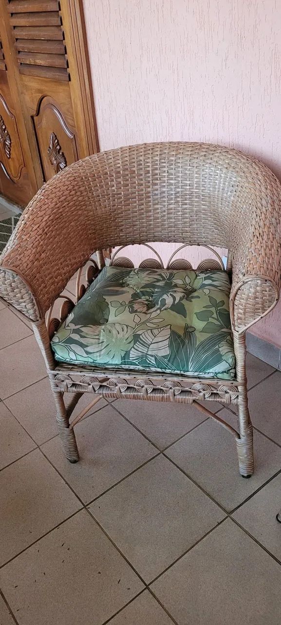 Conjunto para varanda em Rattan - São Paulo 478209415588751363