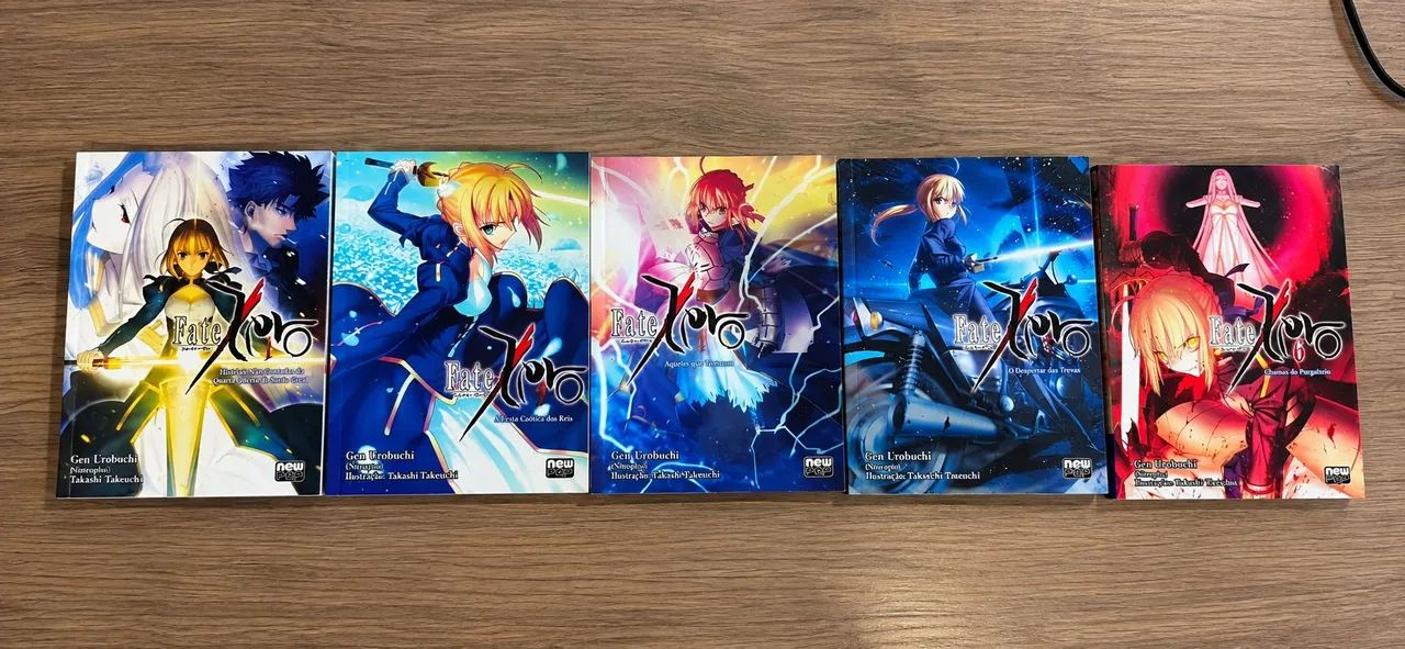 Fate/Zero Vol: 1, 3, 4, 5, 6 NewPop