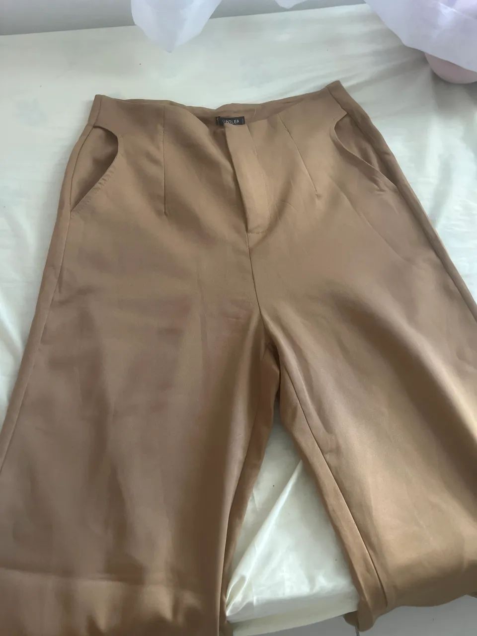 Calça bege alfaiataria  - Foto 2