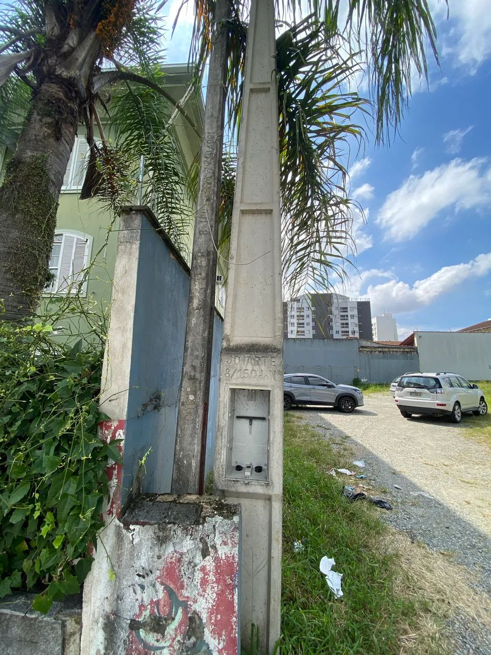 Poste padrão Celesc 