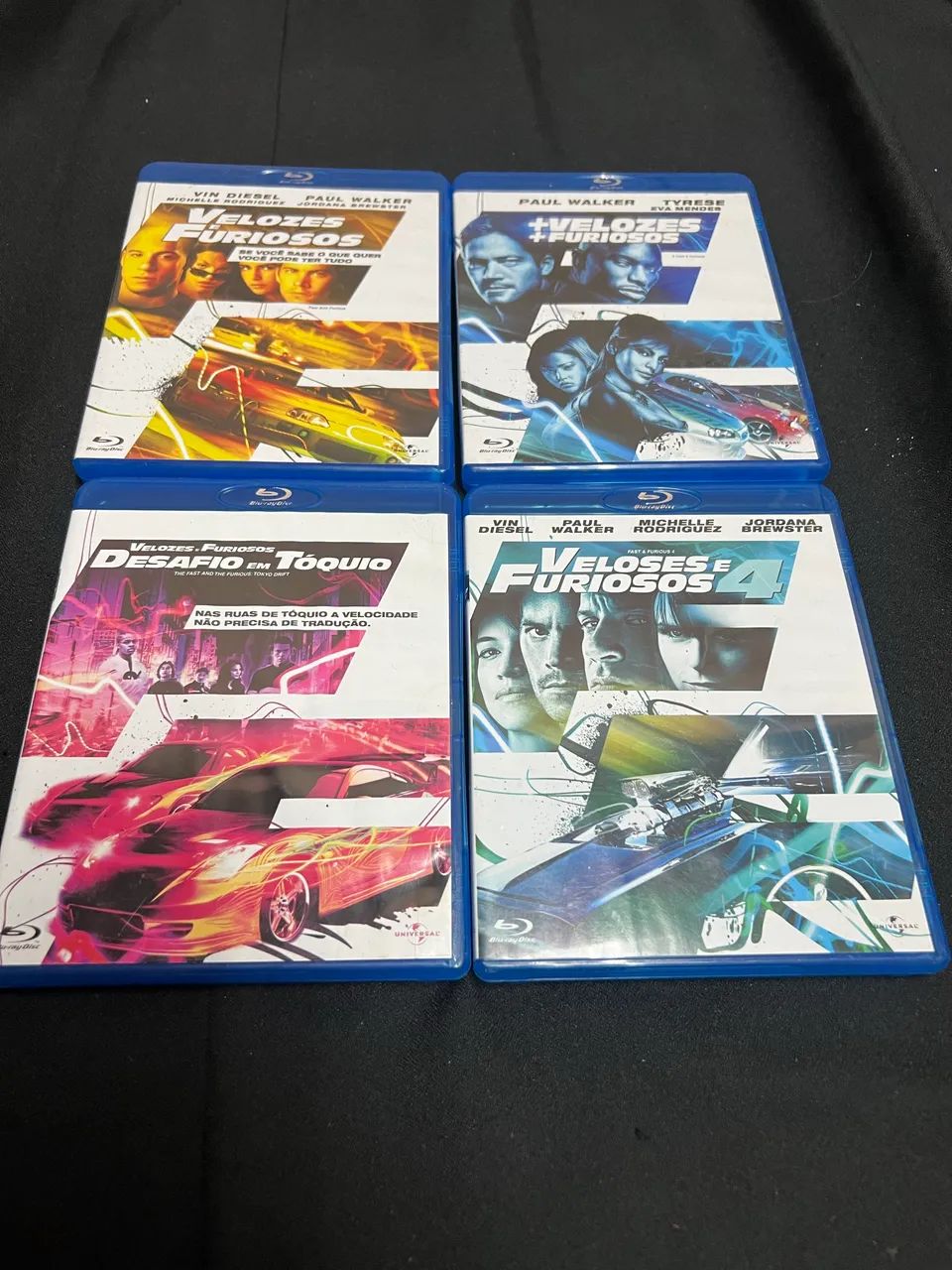 DVDs Velozes e Furiosos originais 