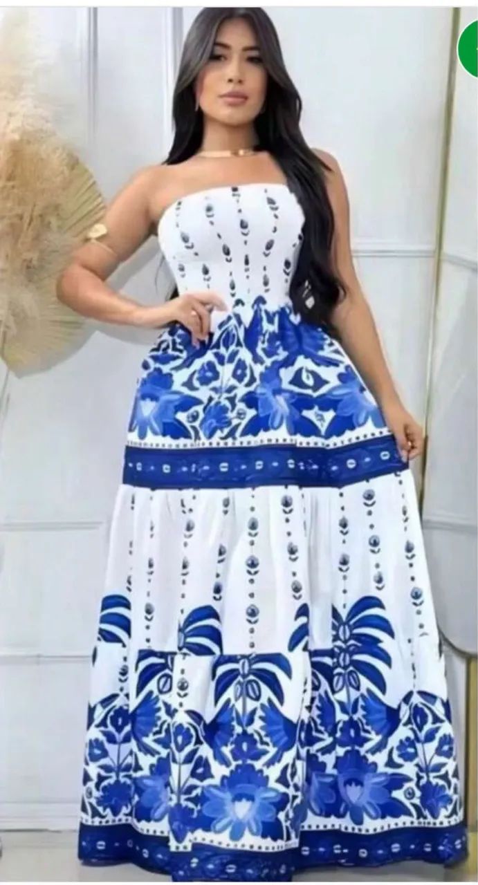 Vendo dois vestidos nesse estilo muda as estampas 