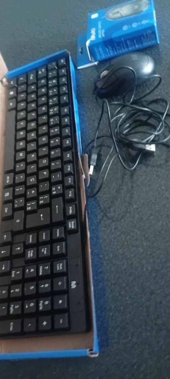 Teclado e mouse 
