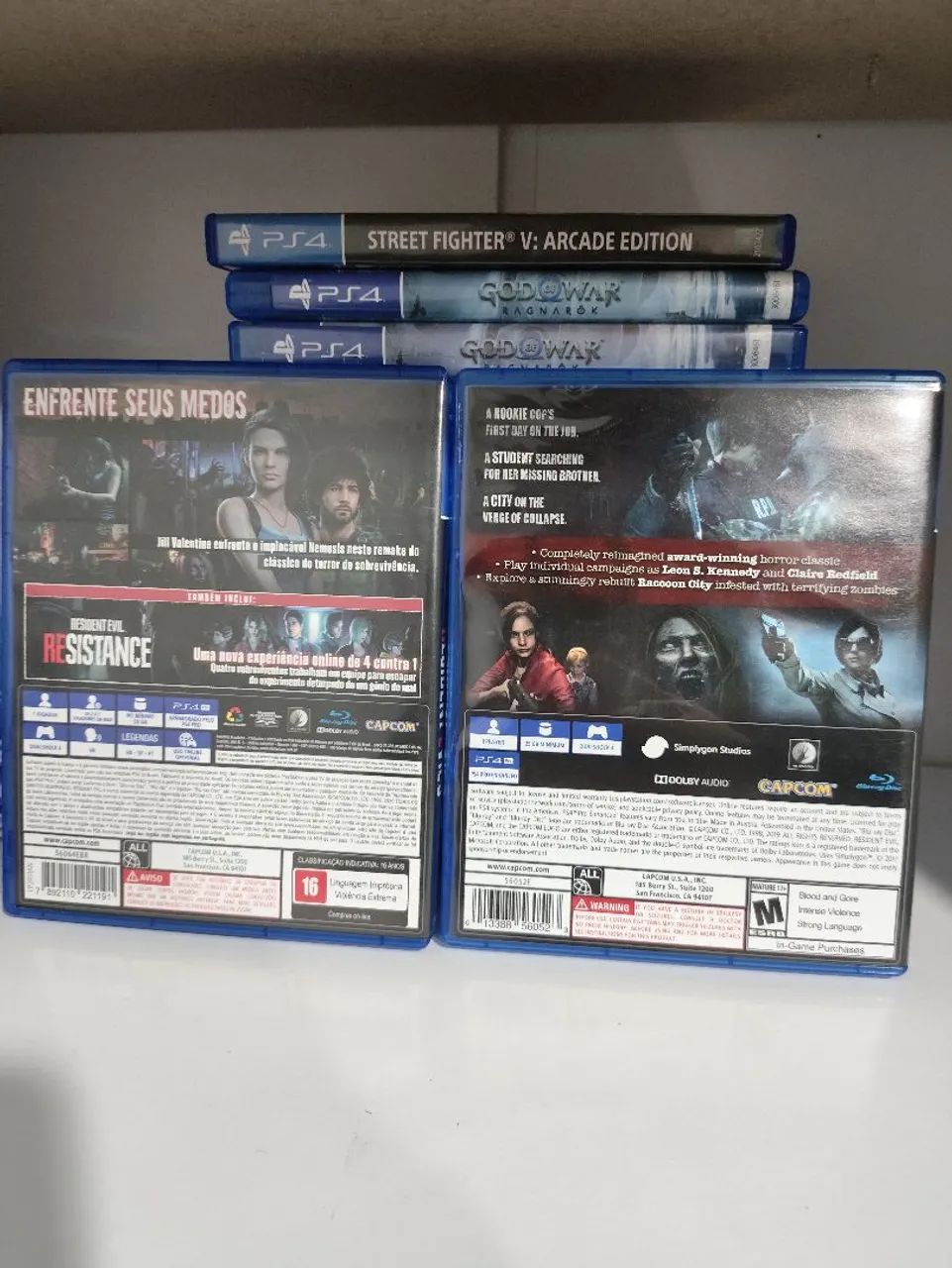 2 Resident Evil - PS4 - 2 e 3 - Foto 2