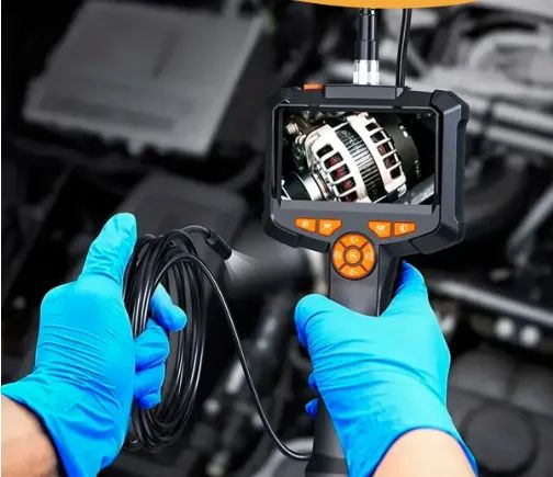 Camera Sonda Endoscópica 10mt Profissional 1080p com tela , Portátil e Pronta para Uso! - Foto 5