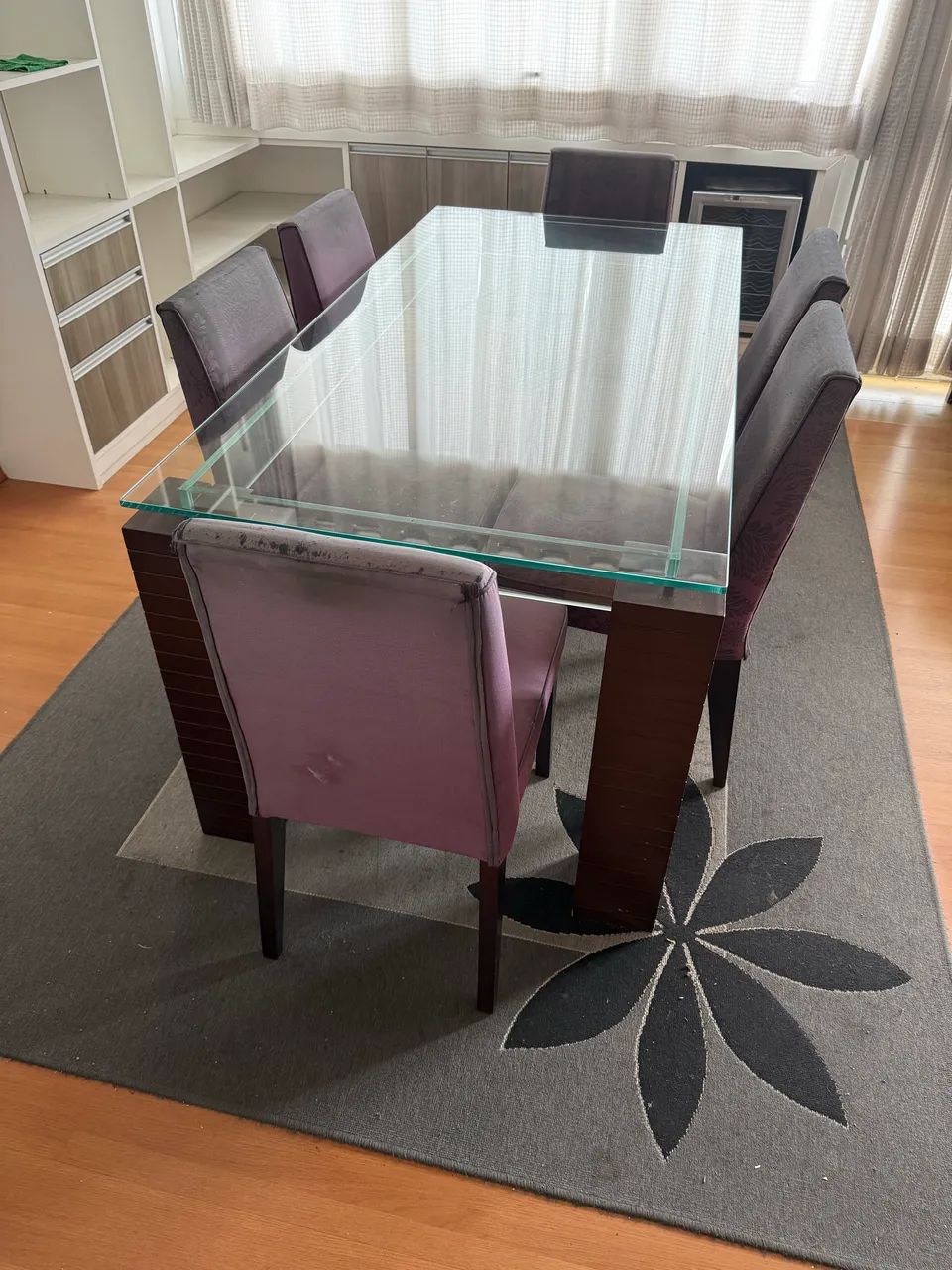 Mesa de jantar com 6 cadeiras - Foto 2