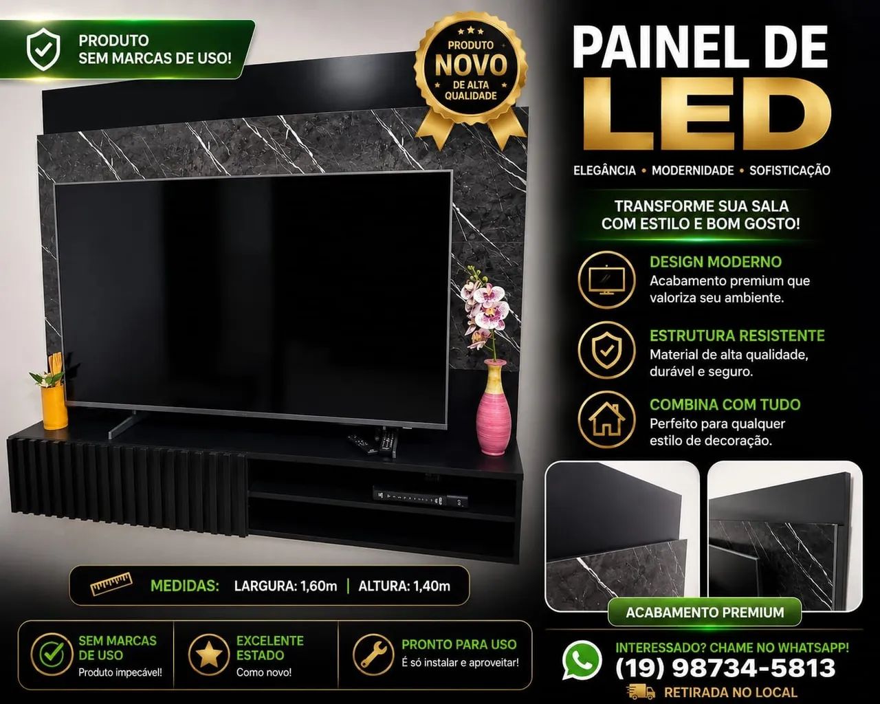 painel tv