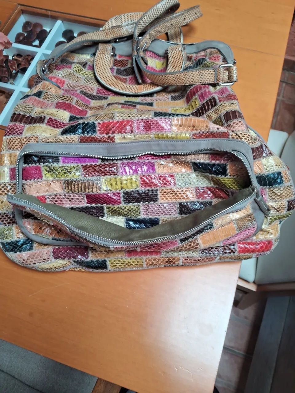 Bolsa Dolce & Gabbana Patchwork Original + Cinto - Luxo Exclusivo - Foto 4