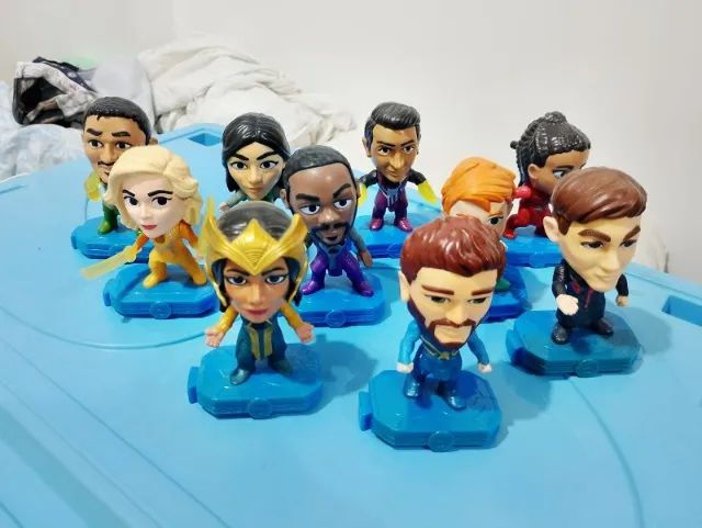 Colecionáveis Eternos Marvel 