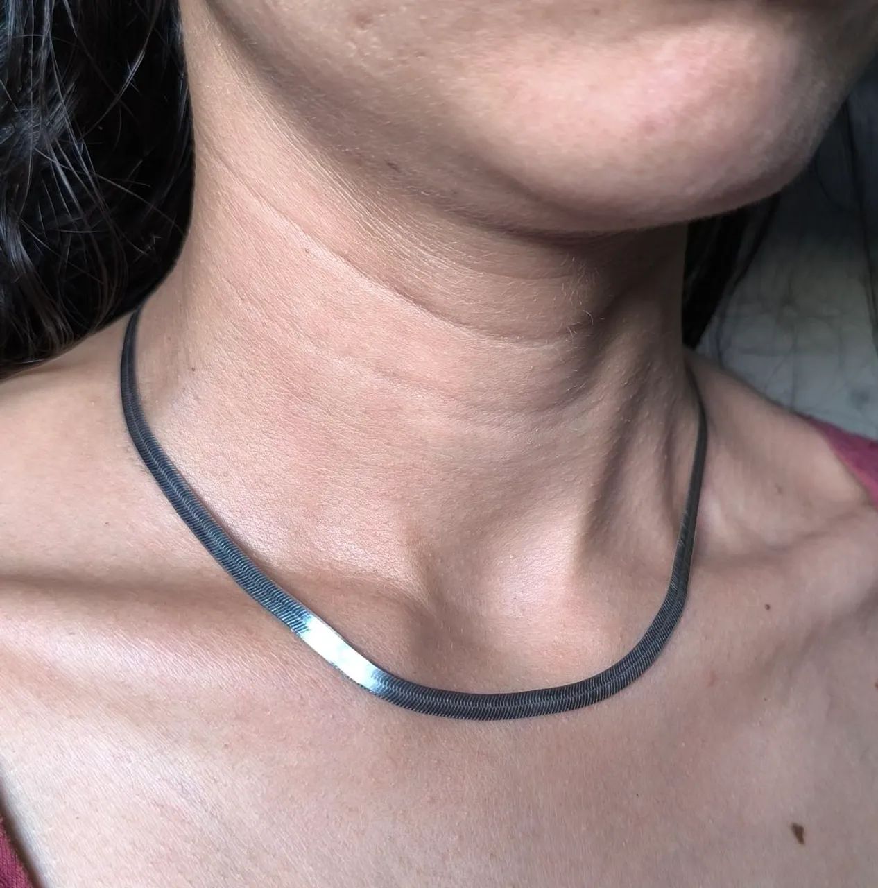 Cordão de prata feminino - Foto 2