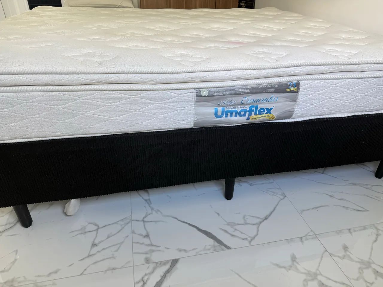 Cama Box Queen Size Umaflex - Ótimo Estado - Foto 6