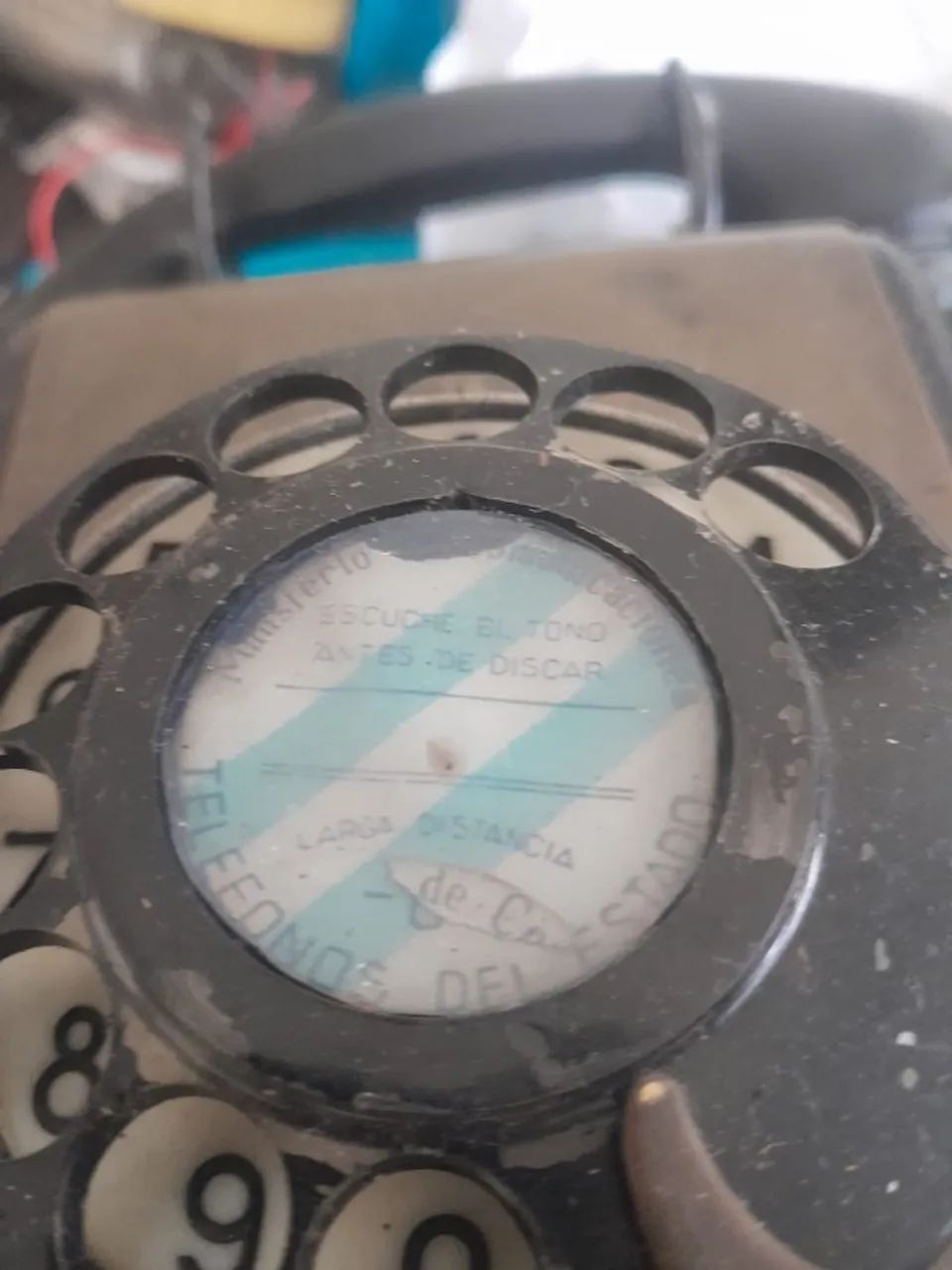 Telefone Antigo a maniveta, com disco adaptado-Siemens - Foto 2