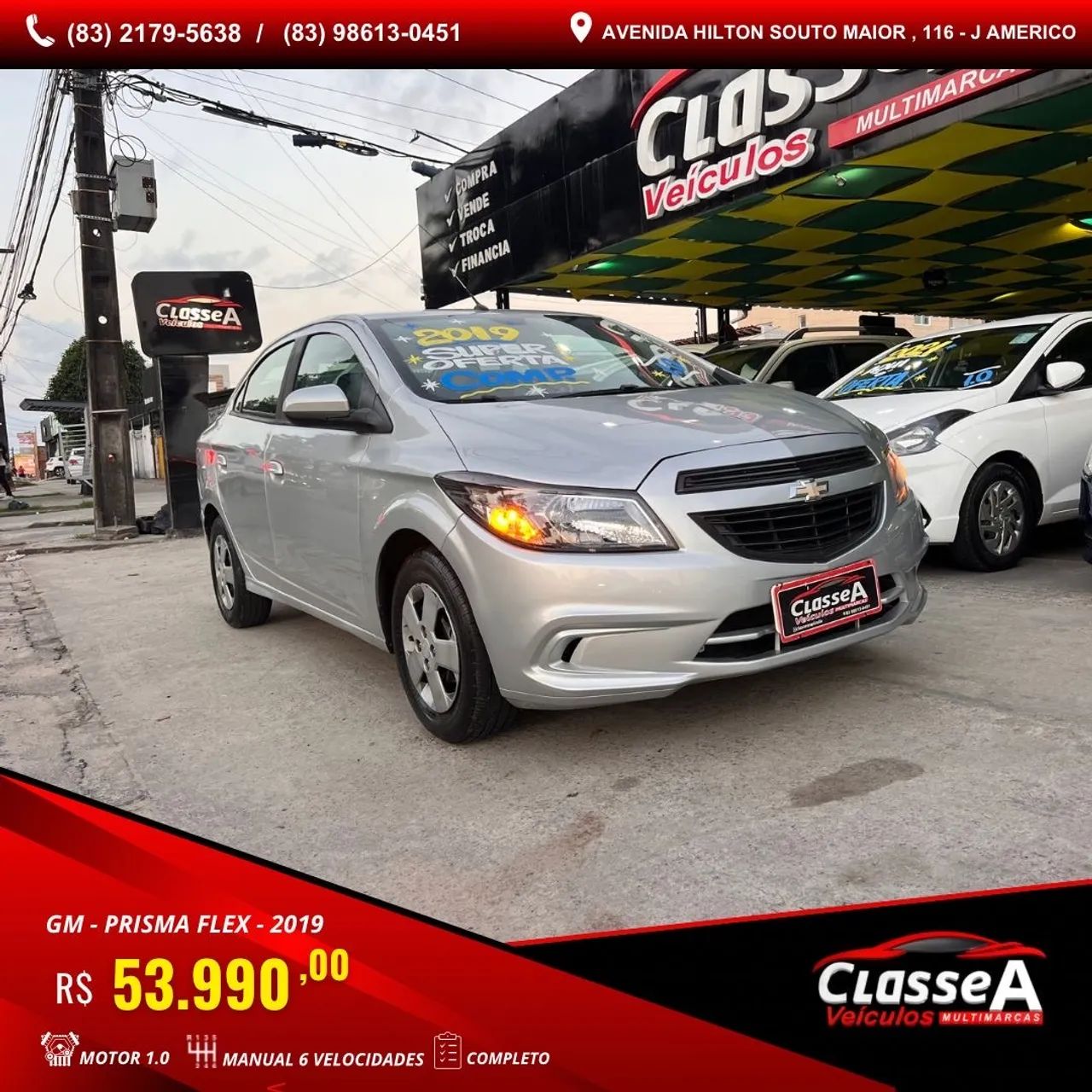 Chevrolet Prisma PRISMA Sed. Joy/ LS 1.0 8V FlexPower 4p 2019