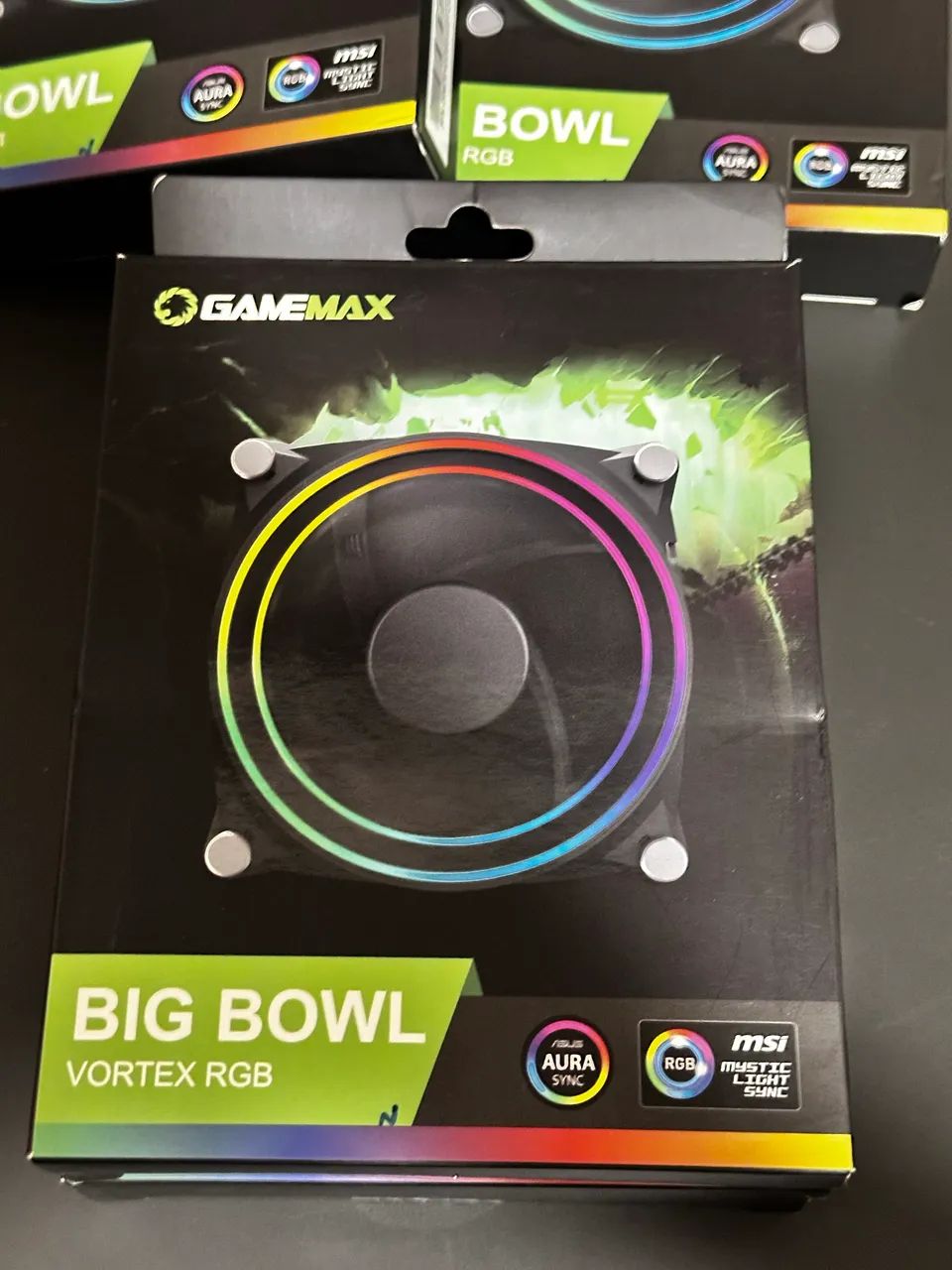Kit Ventoinha gamemax big bowl fan cooler argb gamer - Foto 4
