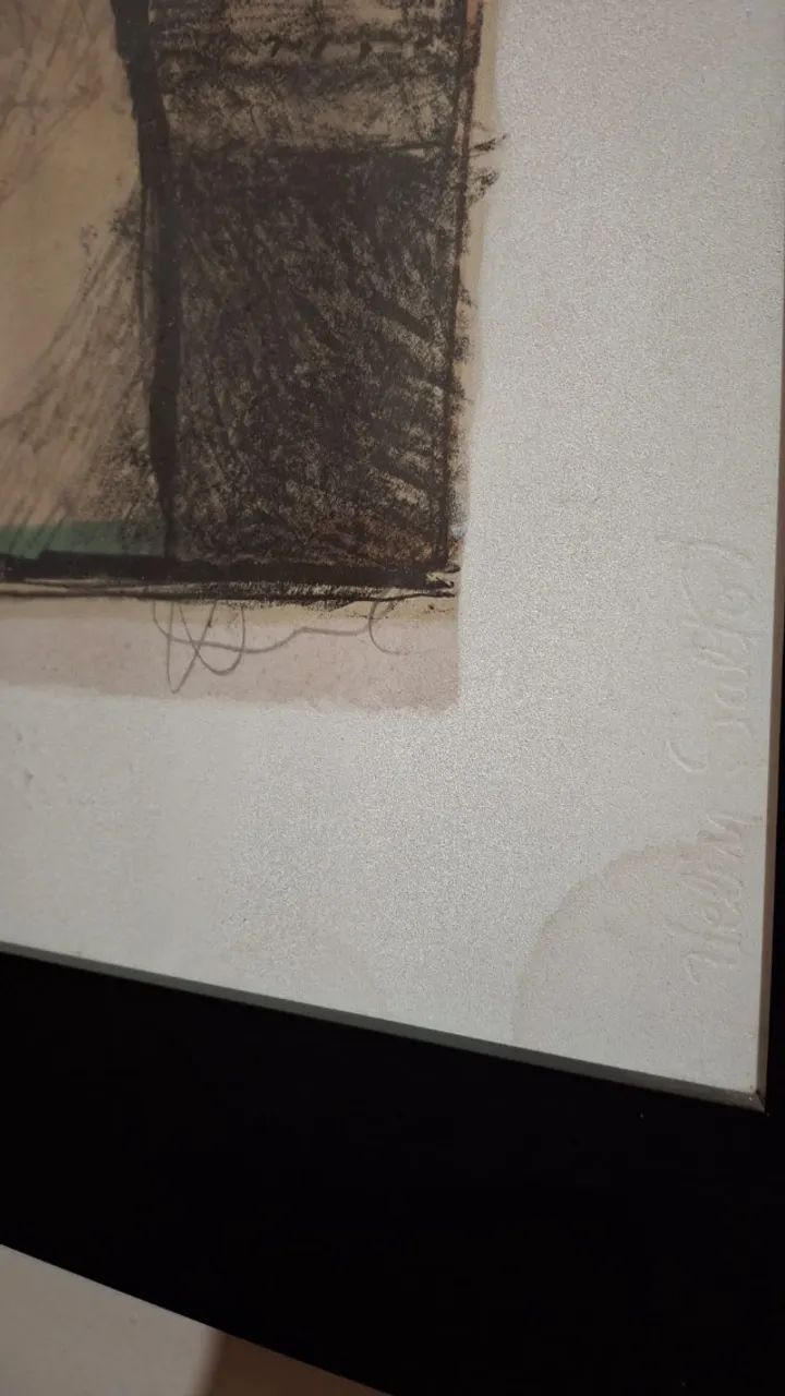 GRAVURA DE DAREL VALENÇA LINS - NU FEMININO - ASSINADA E NUMERADA  - Foto 4