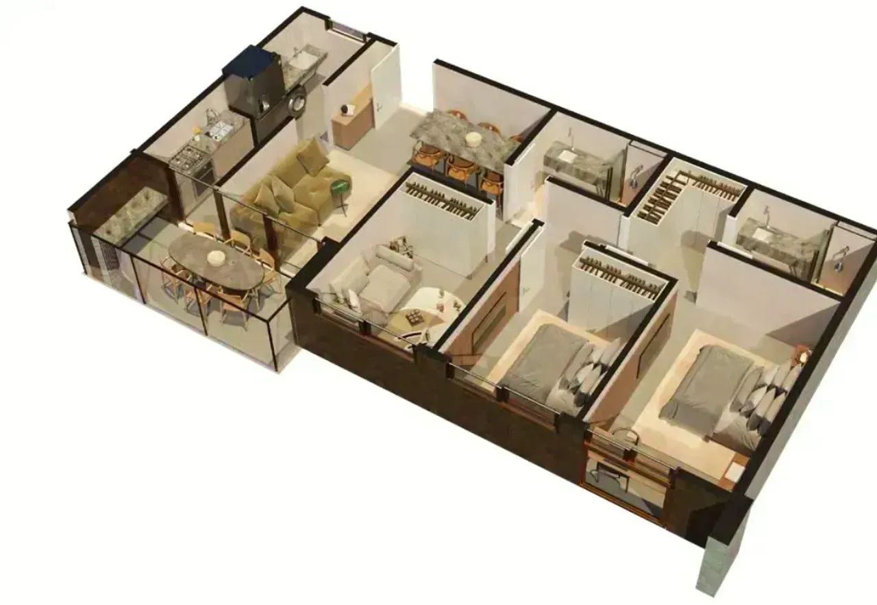 EO- PALACIO DAS VIDEIRAS| 76M² NA MADALENA| 3 QUARTOS| LAZER - Foto 3