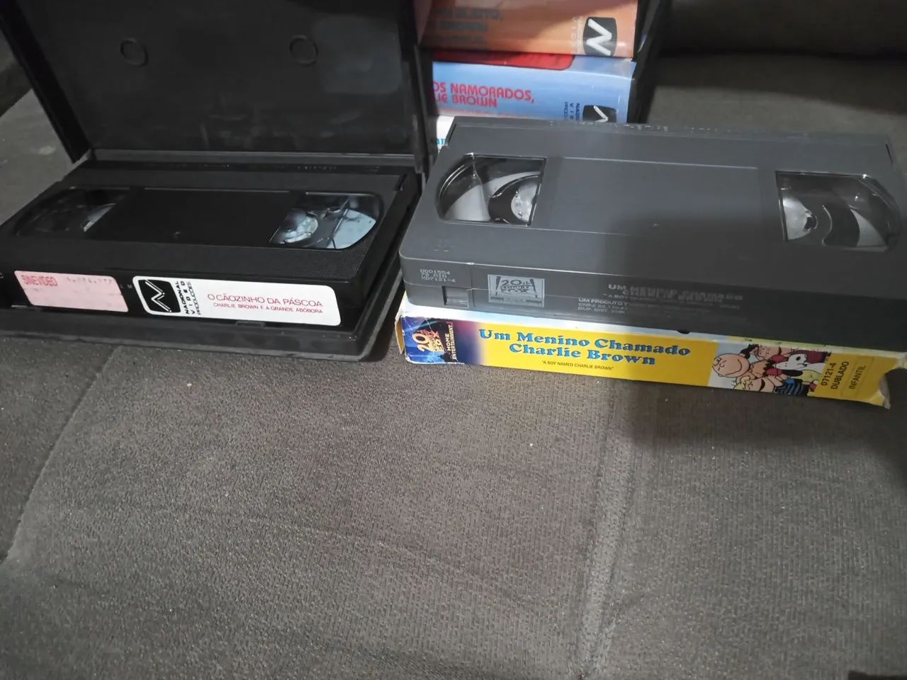 Fitas VHS Snoopy Charlie Brown - Foto 6