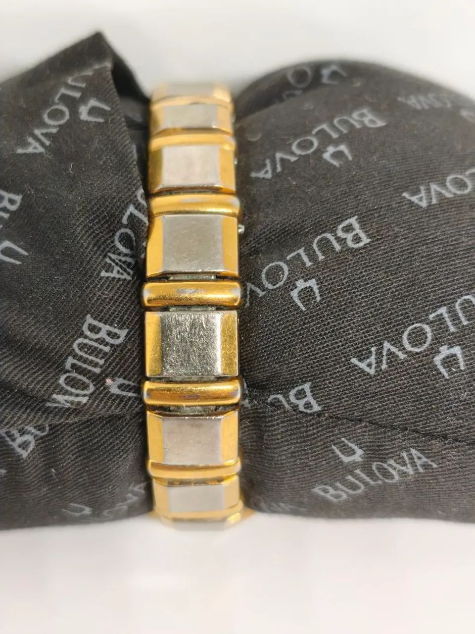 BULOVA FEMININO BICOLOR GLITTER ORIGINAL - Foto 5