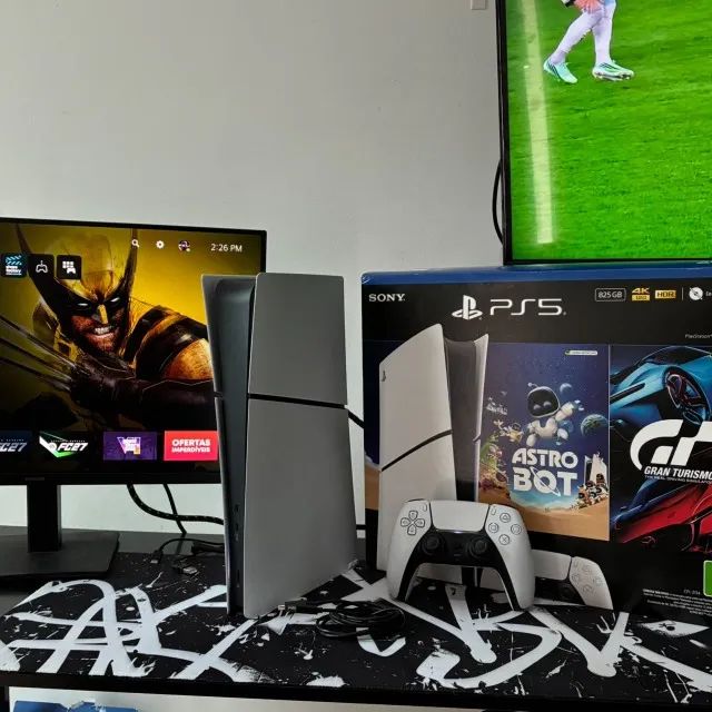 PS5 SLIM 825G ZERADO 