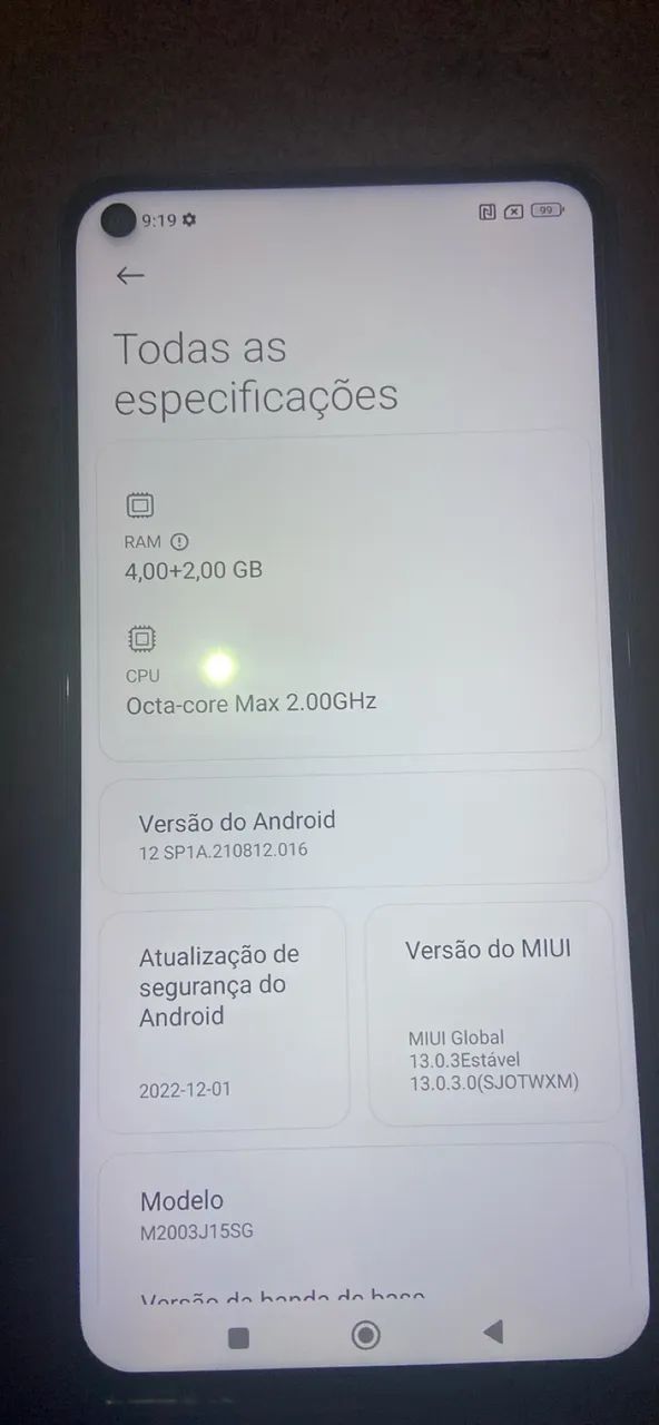 Redmi note 9 128GB - Foto 3