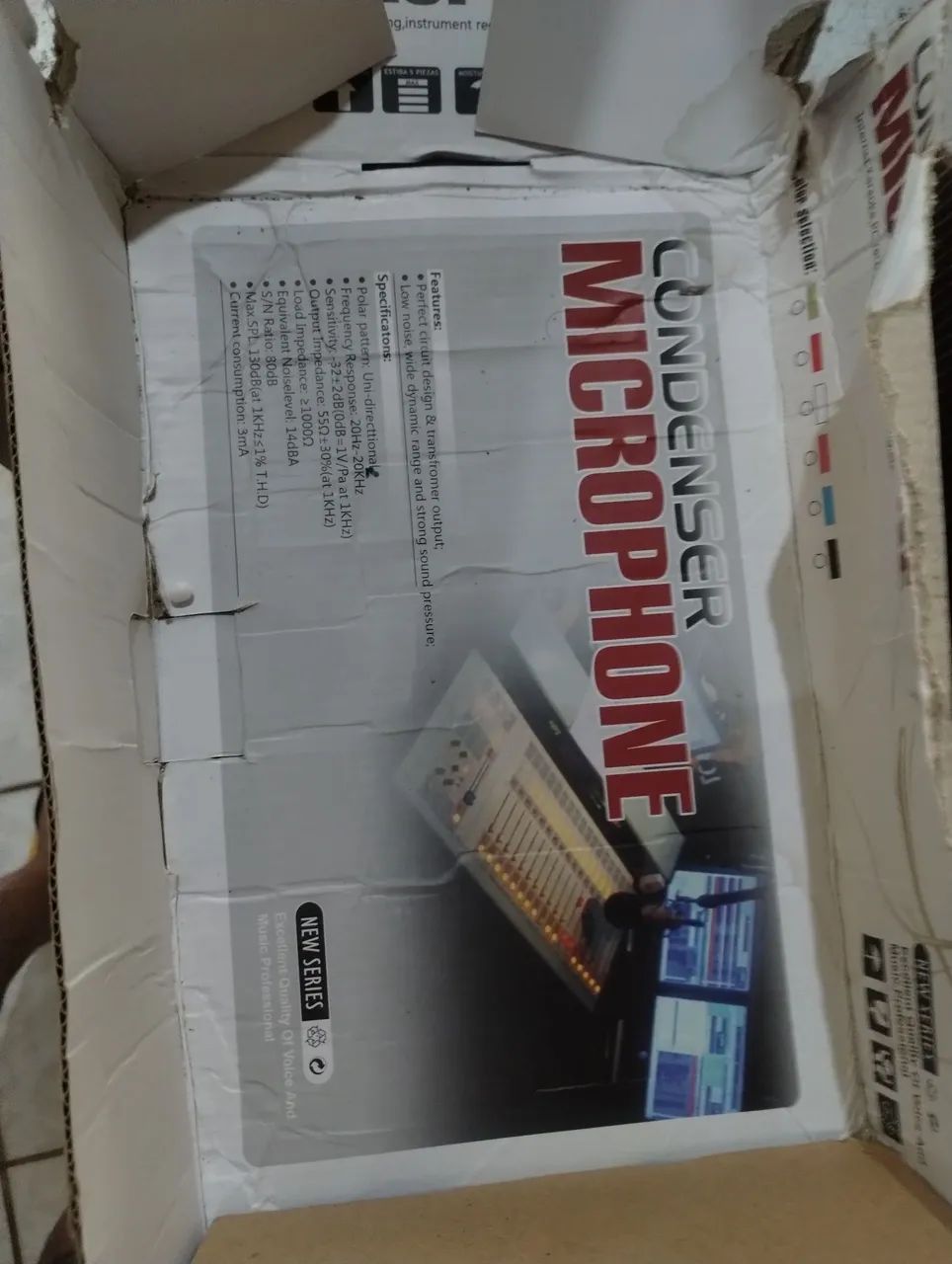 Kit microfone condensador  - Foto 5