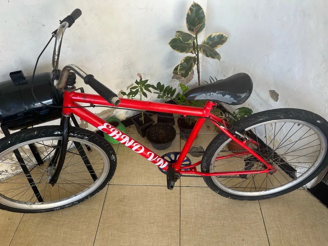 Bicicleta Aro 26 Single Speed Vermelha - Foto 5