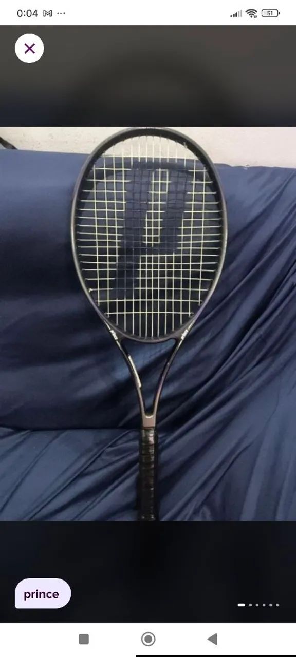 Raquete de tênis Prince Graphite Comp XB MID Plus - Esportes de