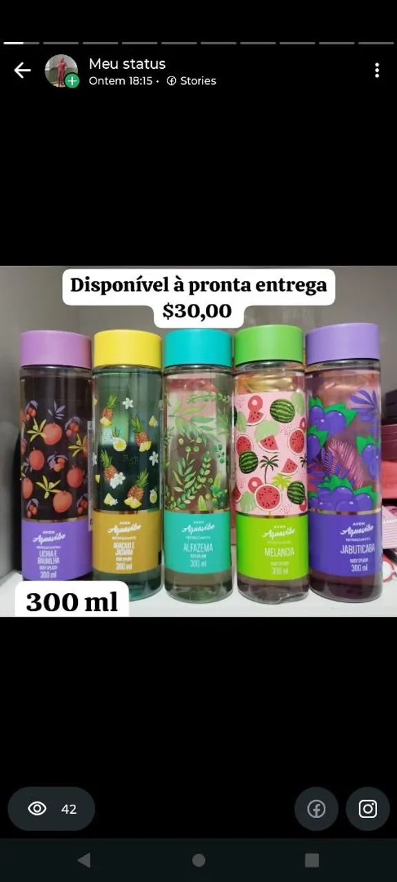 Produtos Avon, Natura e Boticário 