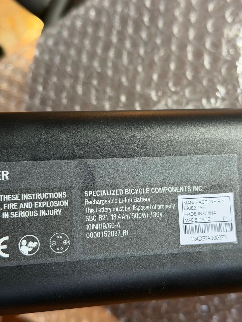Bateria interna specialized ( serve na g2 e g3) - Foto 3