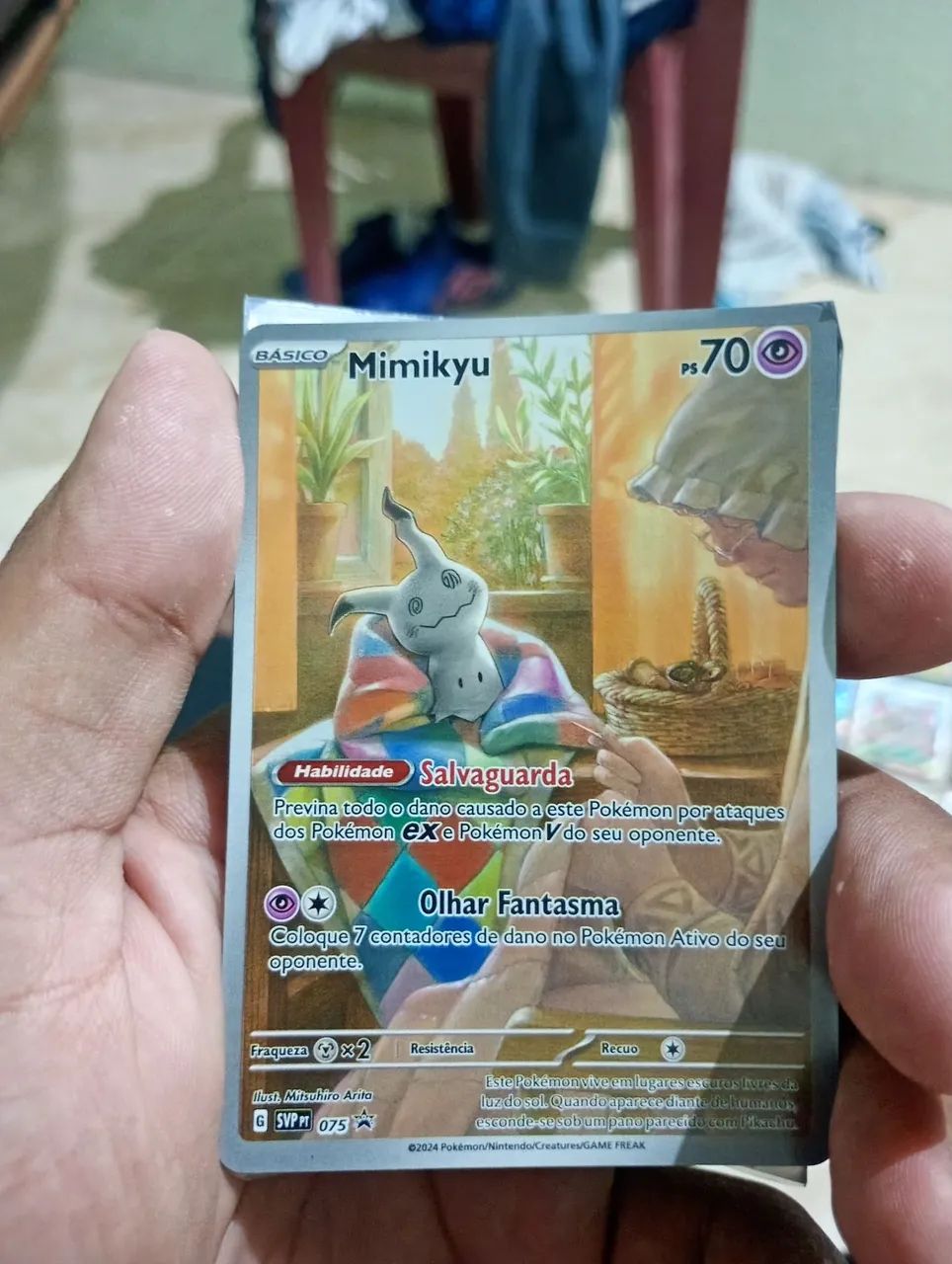 Carta Promo Mimikyu tcg