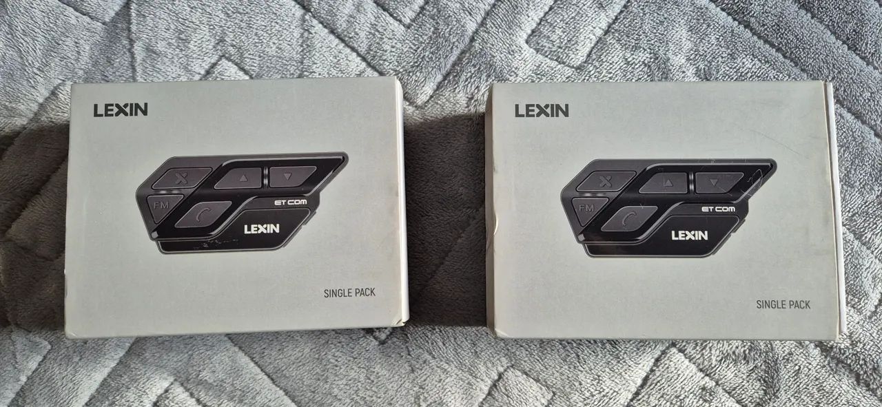 Par de Intercomunicadores Bluetooth Lexin ETCOM 