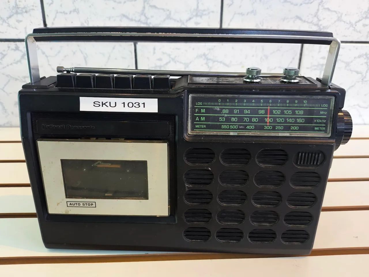 Rádio gravador National Panasonic  RQ- 512 s. Para peças ou possível restauro 