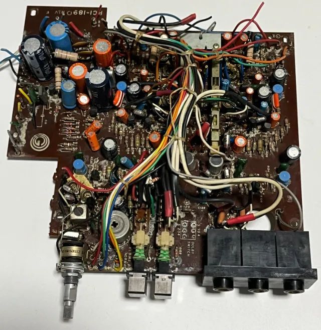 Tape Deck Gradiente S-96 - Placa de Circuito