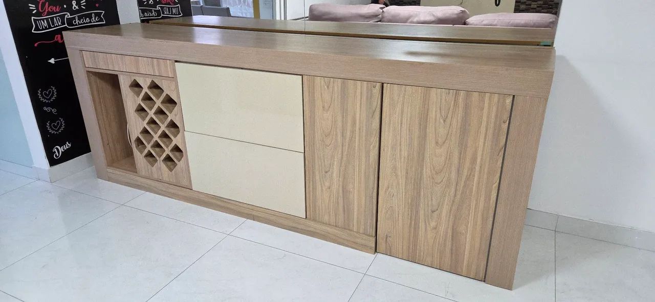 Móvel Buffet para sala com portas - Foto 3