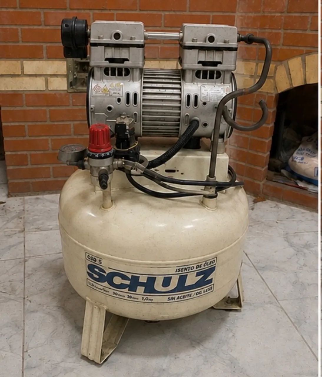 Compressor Schulz CSD 5/30 30L 1HP - Funcionando Perfeitamente - Foto 2