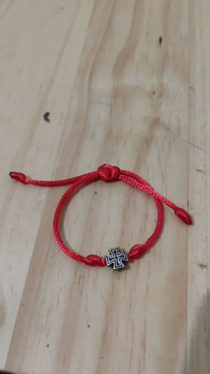 Pulseira Pai Nosso, a cruz sagrada. - Foto 3
