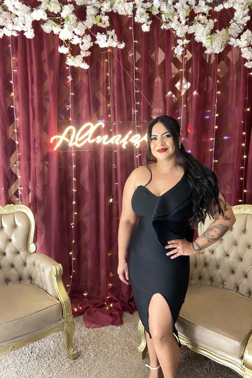 Vestido preto social 