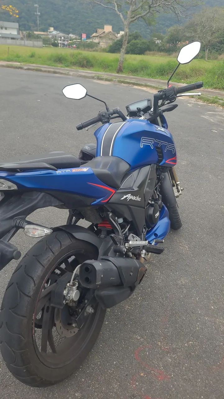 moto Dafra Apache 200, ano 2022/2023  - Foto 3