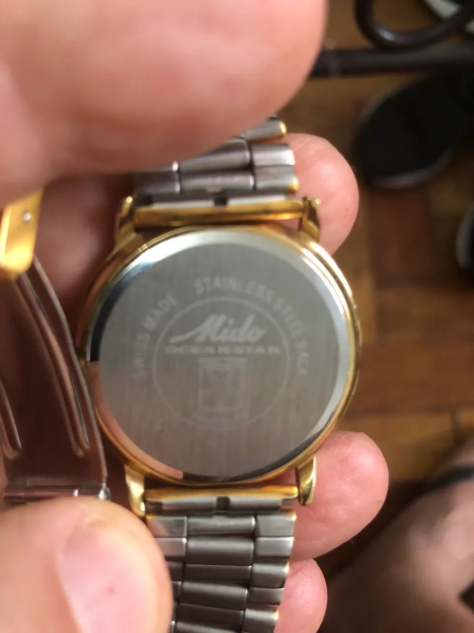 Relogio Mido Ocean Star Dourado - Foto 4