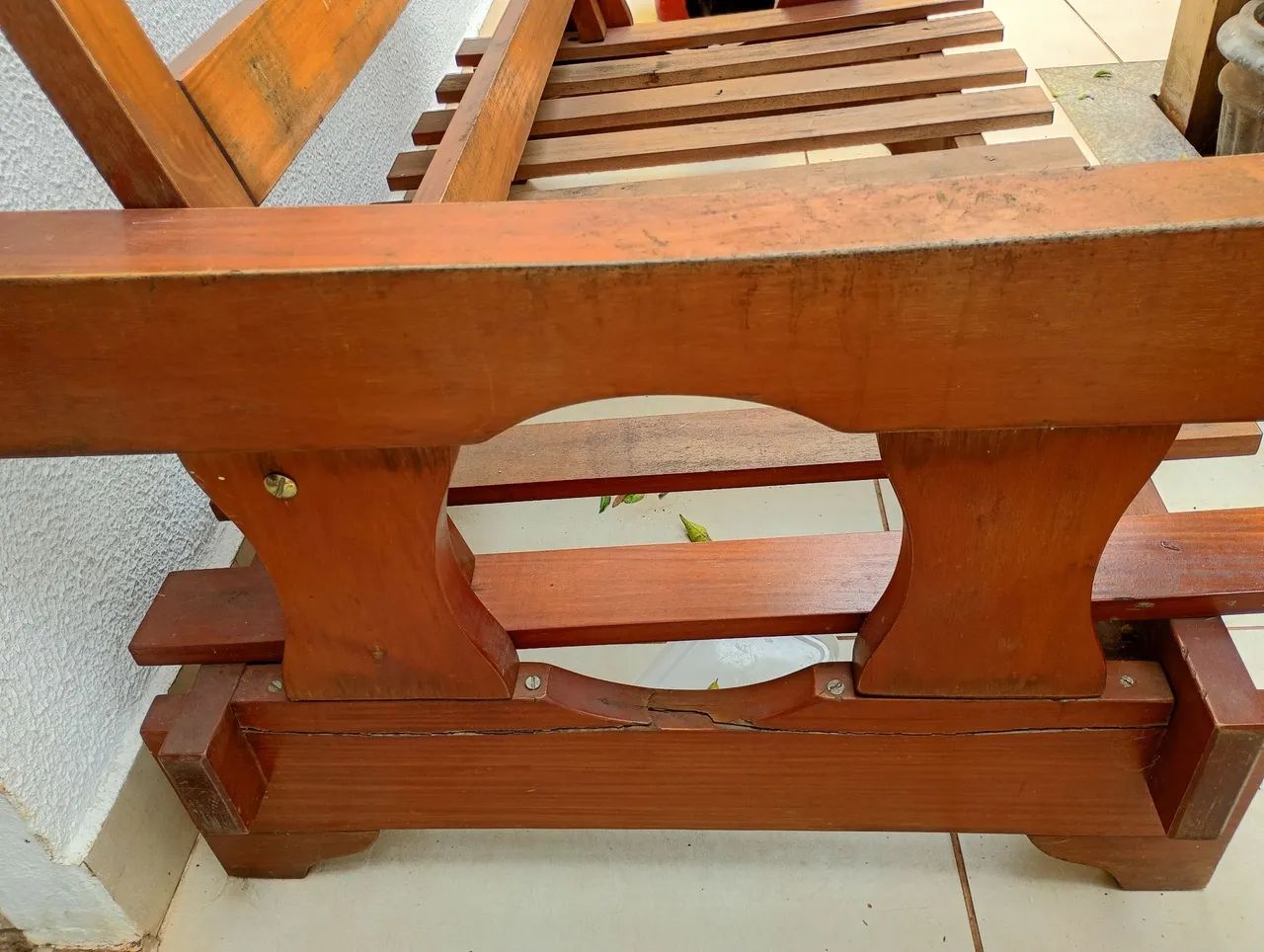 Sofá de madeira rústico  - Foto 4