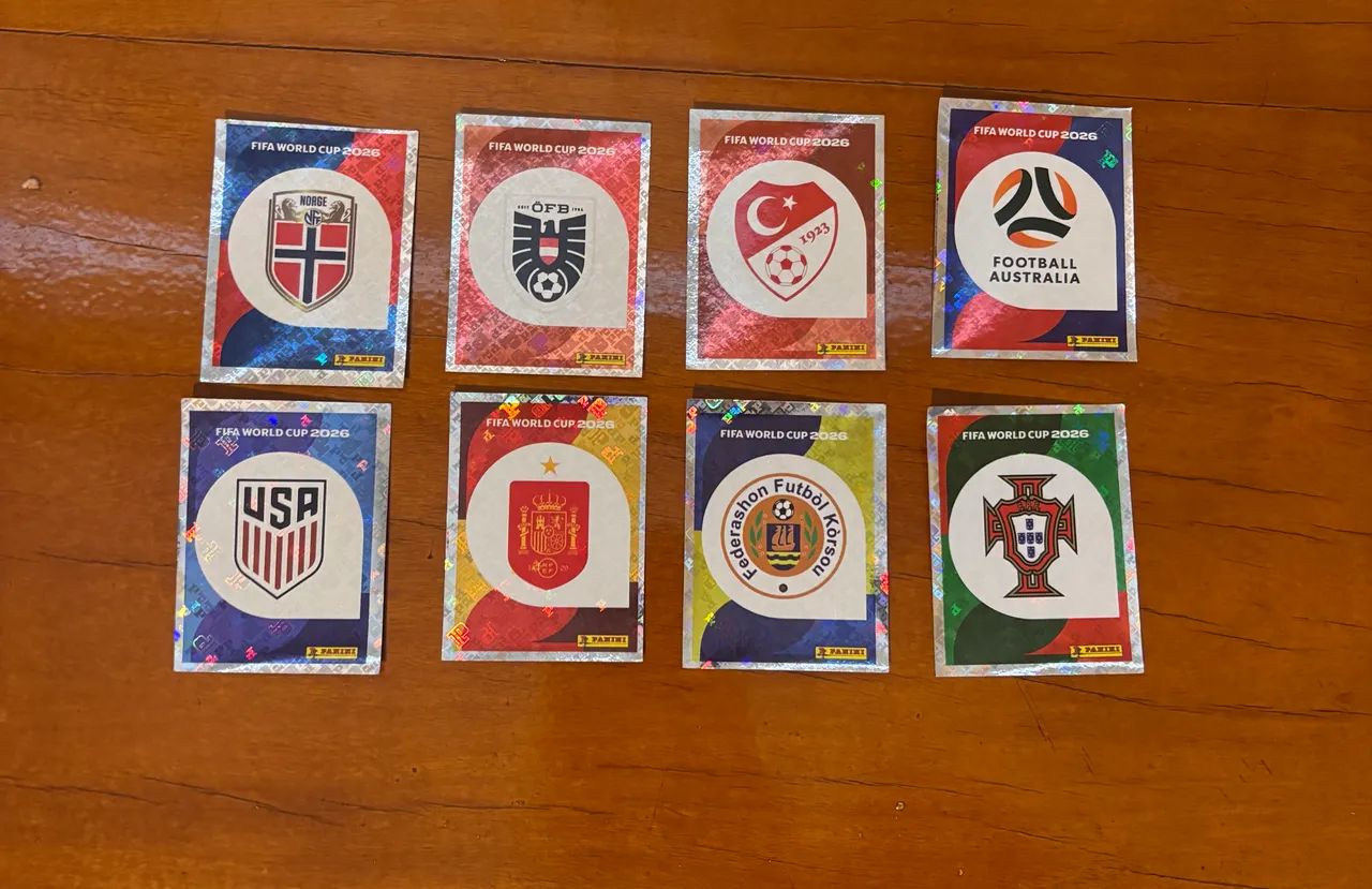 Figurinhas brilhantes da copa - Foto 2