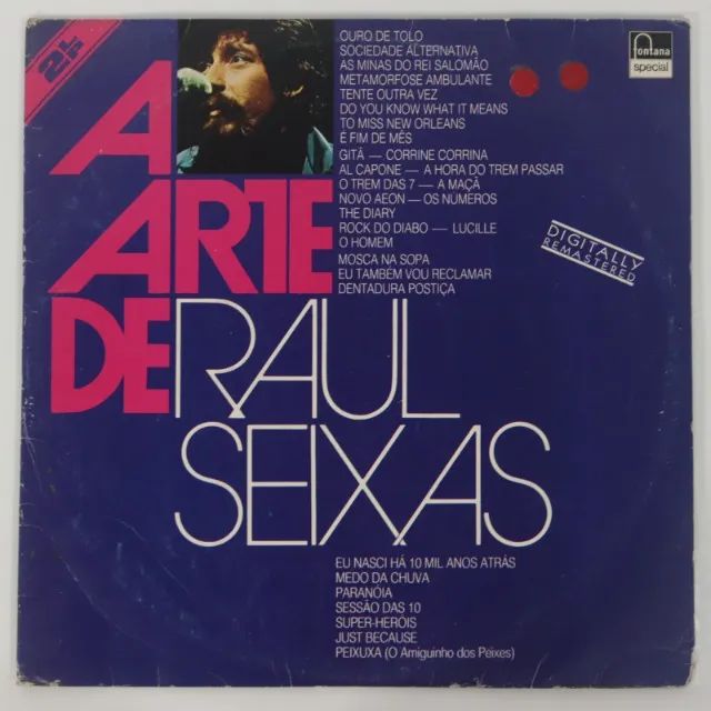 Lp Duplo A Arte de Raul Seixas
