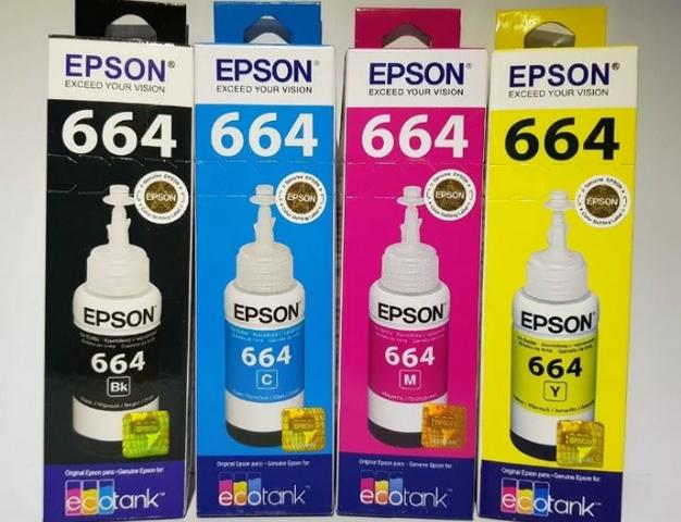 Refil Tintas Epson Original 664 para Impressora com Bulk de Tinta - Foto 3