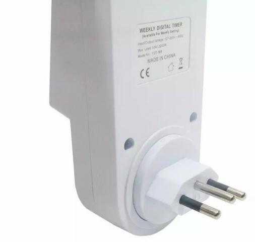 Timer Temporizador Digital Tomada - Foto 3