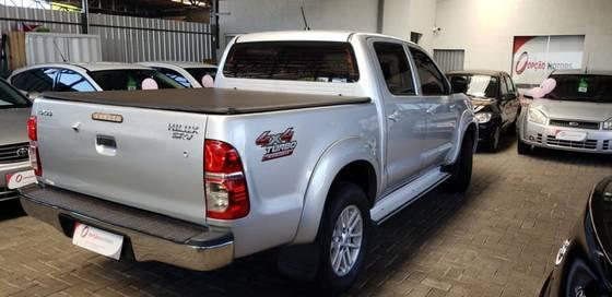 TOYOTA HILUX 2012/2013 3.0 SRV TOP 4X4 CD 16V TURBO INTERCOOLER DIESEL 4P AUTOMÁTICO - Foto 4