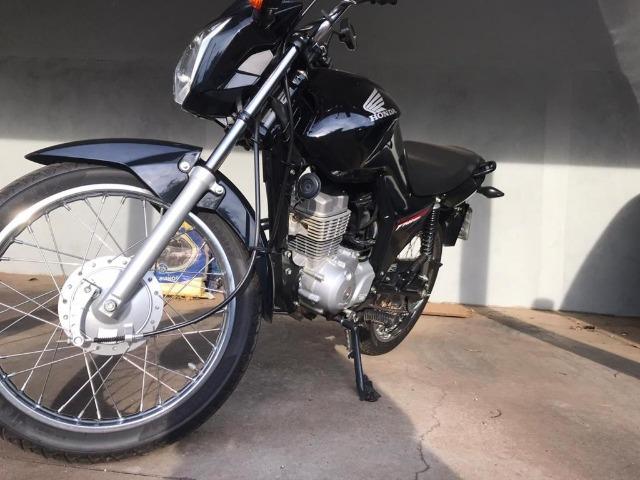 Honda cg fan 125 apenas 6 mil km Financio 100% e passo cartao ate 12x - Foto 5