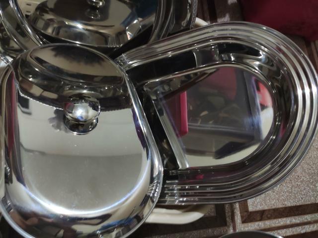 Kit com 6 peças em inox - Foto 4