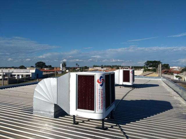Climatizador industrial e comercial(instalação inclusa)