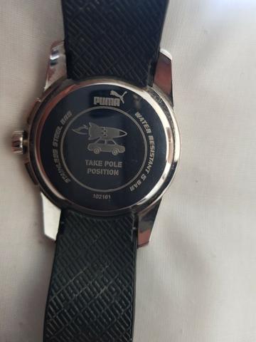 puma take pole position watch stainless steel 805
