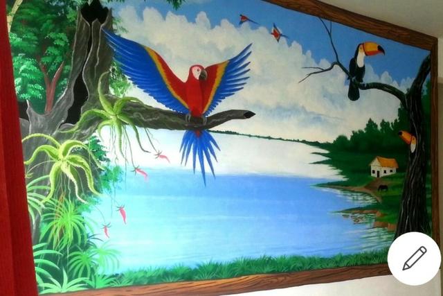 Apto. mobiliado próx à Sefaz, Manauara, Tj e Inpa com Pintura Regional